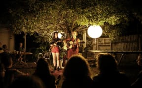 Parlour gigs in the backyard