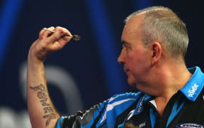 Darts player Phil Taylor.