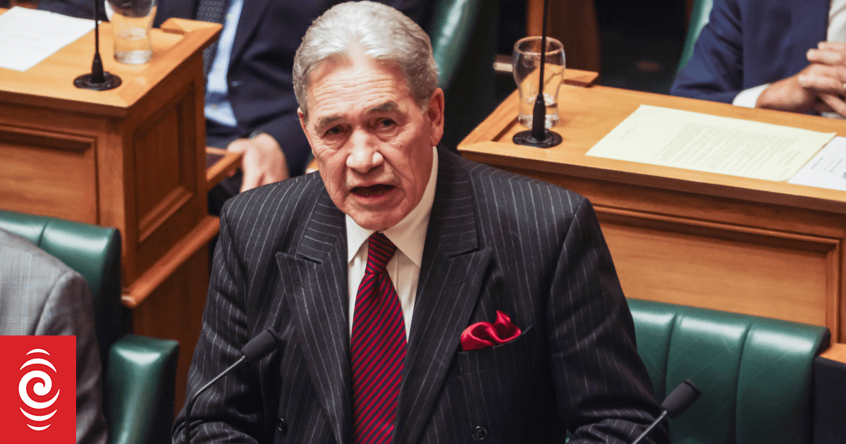 'Sad day in Parliament': Winston Peters on Te Pāti Māori suspension debate