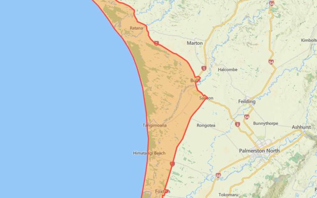 A map showing where fire restrictions will be in place from 12 January.