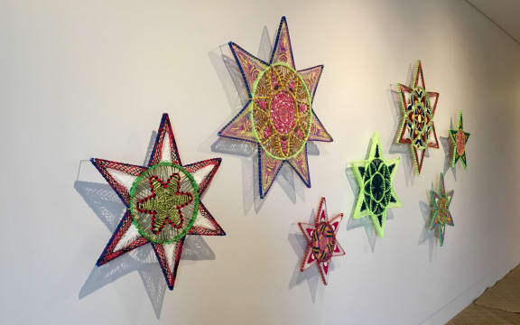 Various Fafetu at Dowse Art Gallery.