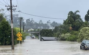 Flooding in Auckland - Candia Road West Auckland