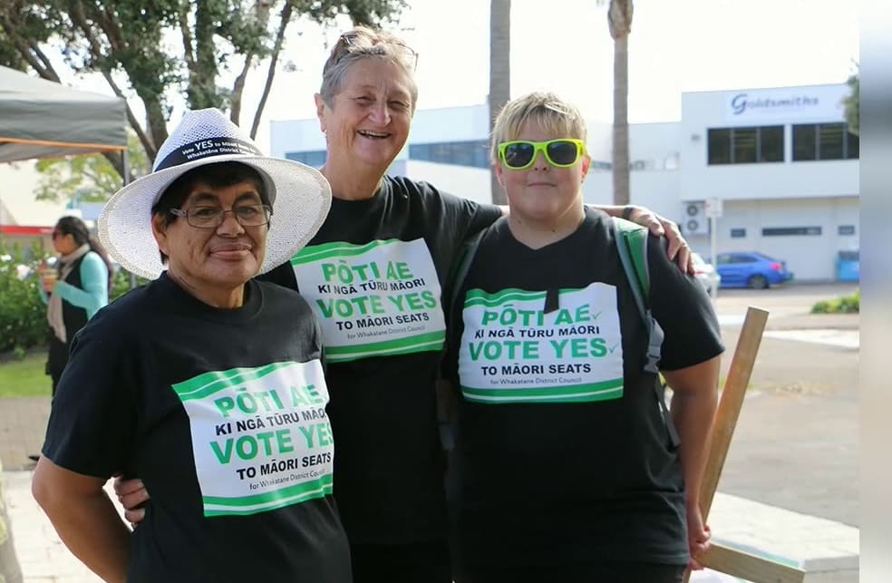 Hikoi in Whakatane calls for introduction of Maori wards