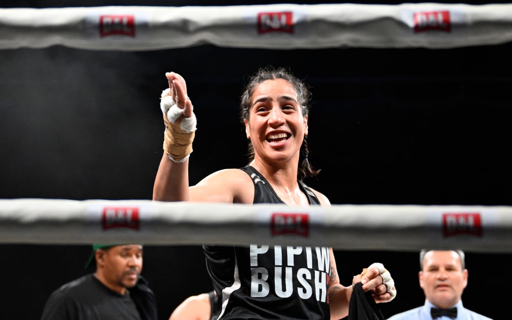 Lani Daniels at D+L Events Boxing Fight Night in 2023.