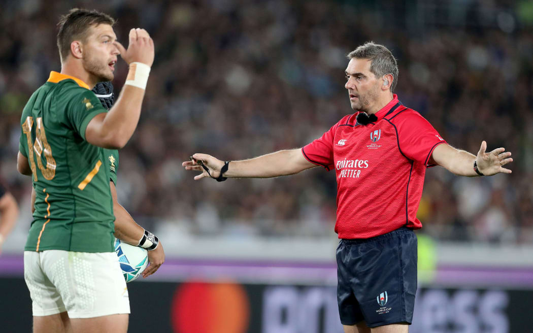 French referee Jerome Garces.