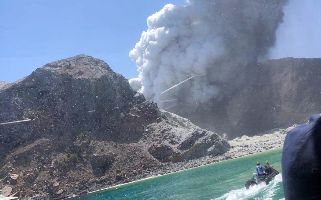 Lillani Hopkins and her father were on the scene when the eruption occurred.