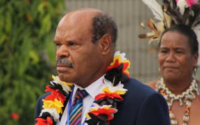 The PNG chief justice Sir Salamo Injia
