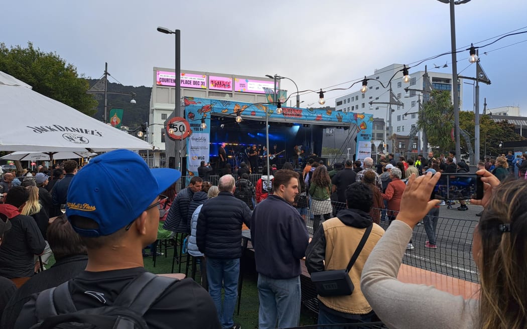 Courtenay Carnival on New Year's Eve, 2025.