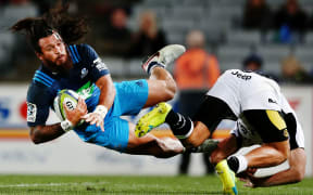 Rene Ranger of the Blues was taken off at half-time due to injury.