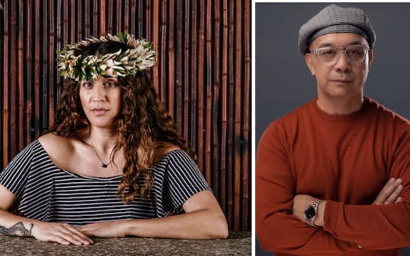 Mīria George and Hone Kouka