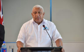 Fiji's Prime Minister Frank Bainimarama.
