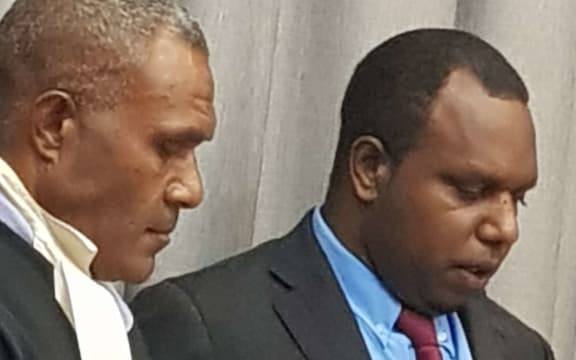 Vanuatu MP Andrew Napuat
