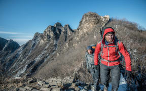 Promotional material for clothing and outdoor supplies company Kathmandu