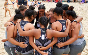 American Samoa had a breakthrough win in women's beach handball.