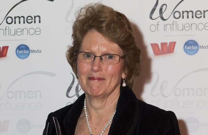 Lesley Elliott, the winner of the Supreme Award at last night’s Women of Influence Awards