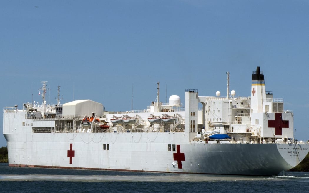The United States Hospital Ship, USNS Mercy, was recently in Bougainville
