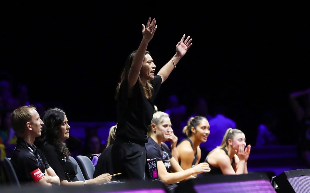 New Zealand netball coach, Noeline Taurua.
