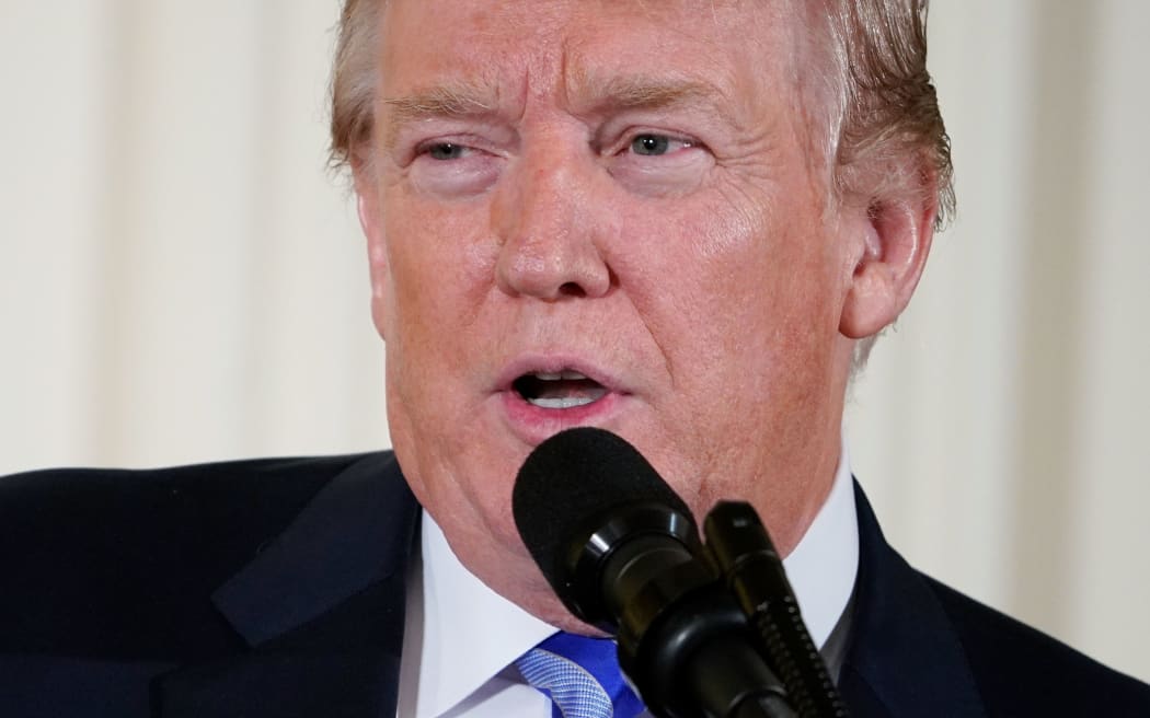 US President Donald Trump