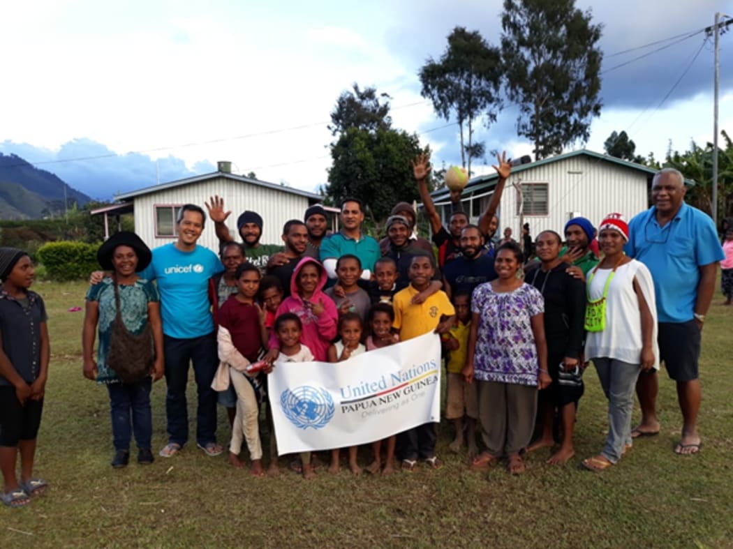 United Nations staff were warmly welcomed back to Mendi in PNG's Southern Highlands province where they have resumed humanitarian relief activities which have been ongoing since February’s M7.5 earthquake which caused widespread damage and death in the region.