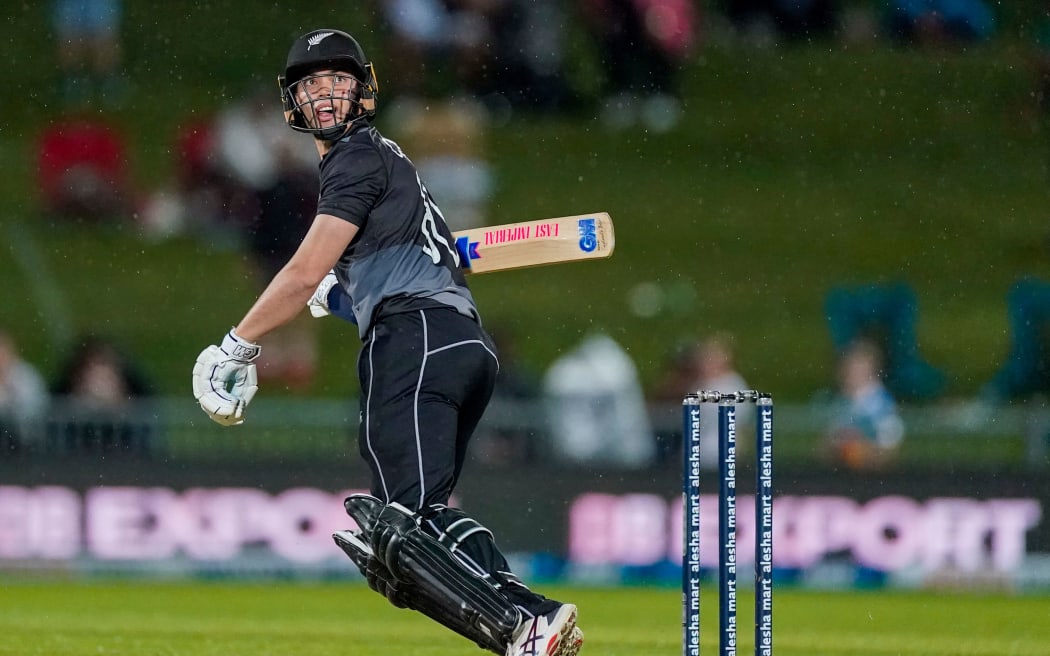 New Zealand's Mark Chapman.