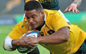Wallabies prop Scott Sio.