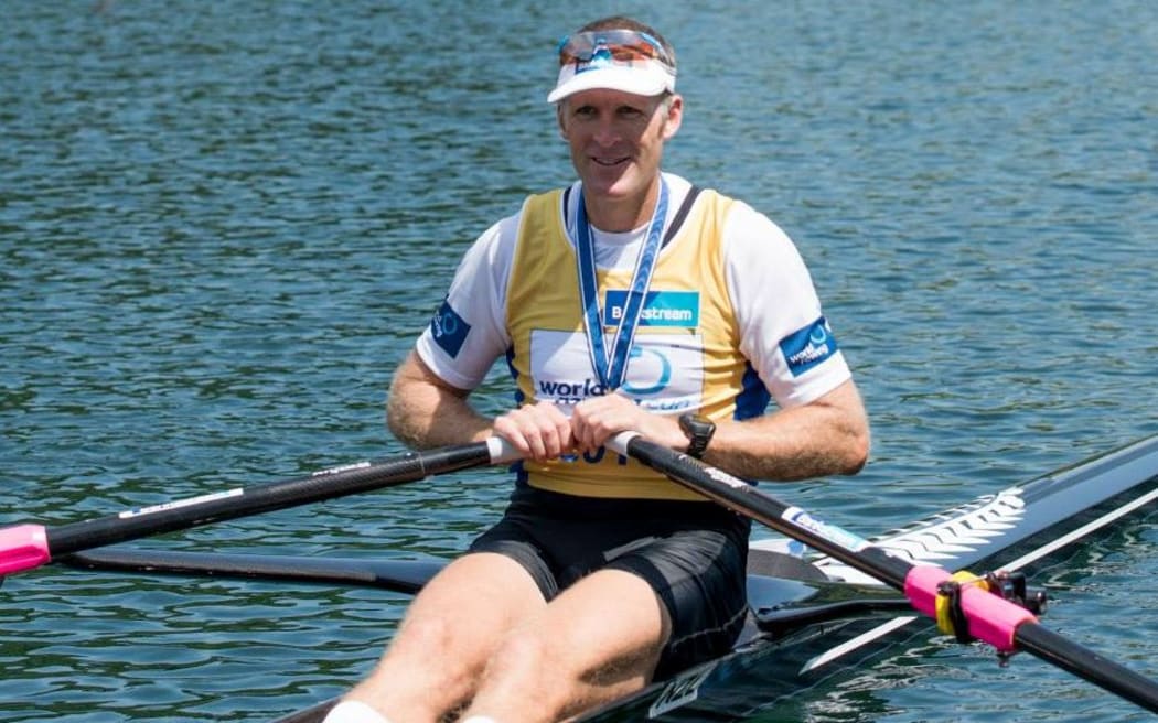 Mahe Drysdale dominates his rivals at the World Cup series in Lucerne.