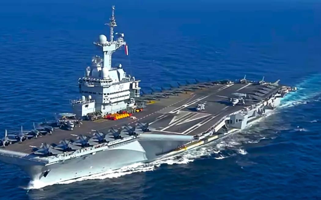 French aircraft carrier Charles de Gaulle - PHOTO Ministère des Armées