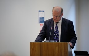 Greater Wellington chair Daran Ponter at the inaugural council meeting 28 October 2022.