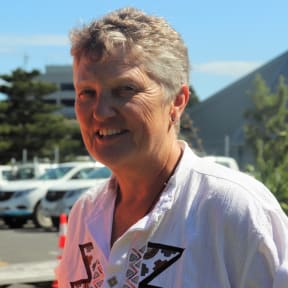 Jody Toroa, whānau of Rangiwaho hapū of Ngāi Tāmanuhiri iwi.
