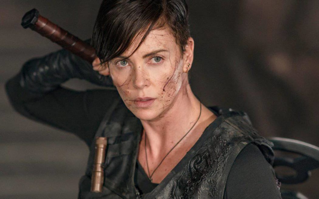 Charlize Theron in the 2020 Netflix film 'The Old Guard'