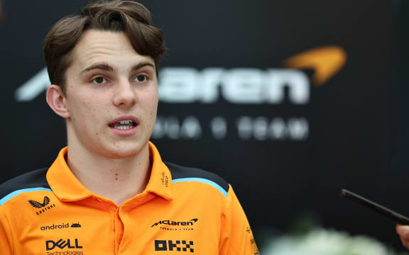 McLaren Formula One driver Oscar Piastri
