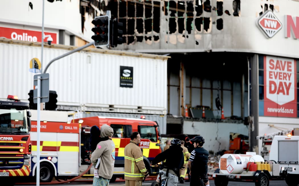 Fire at New World Victoria Park