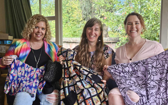 From left to right: Trina Edwards, Anthea Ibell, Sarah Cragg