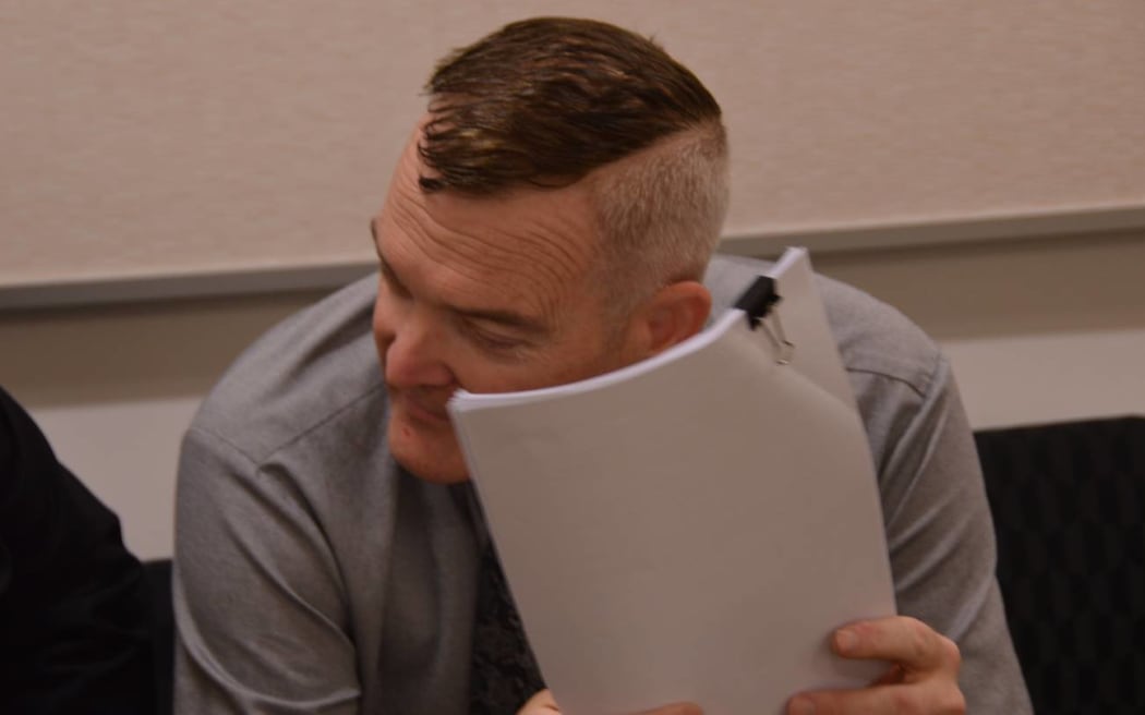 Alwyn O'Connor before his cross-examination at the tribunal earlier this month.