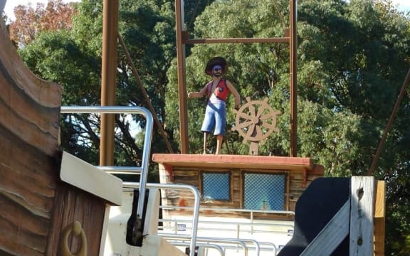 The pirate ship will be no more.