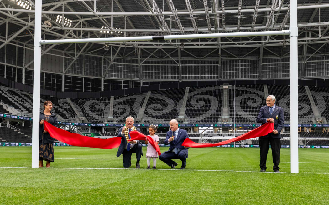 Christchurch's new Te Kaha One New Zealand Stadium opens | RNZ News