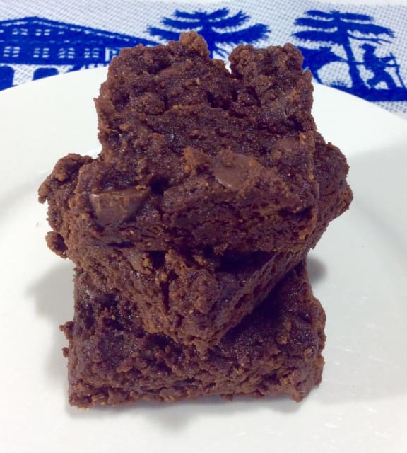 Melty Gooey Apple Brownies