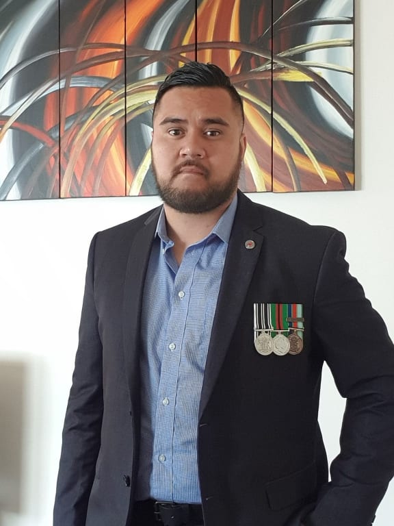 Army veteran Kane Te Tai