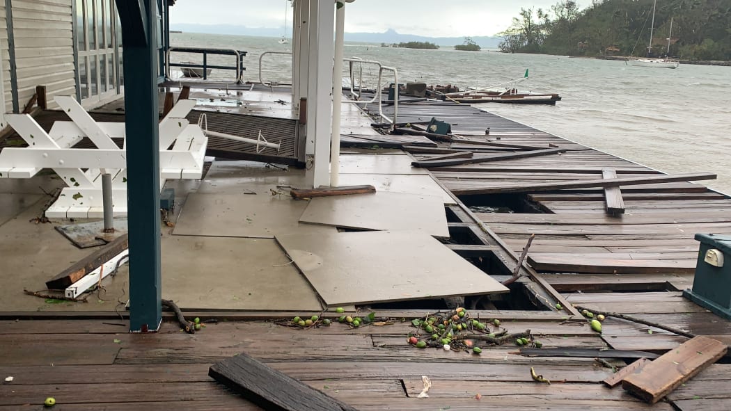 The Copra Shed Marina in Savusavu.