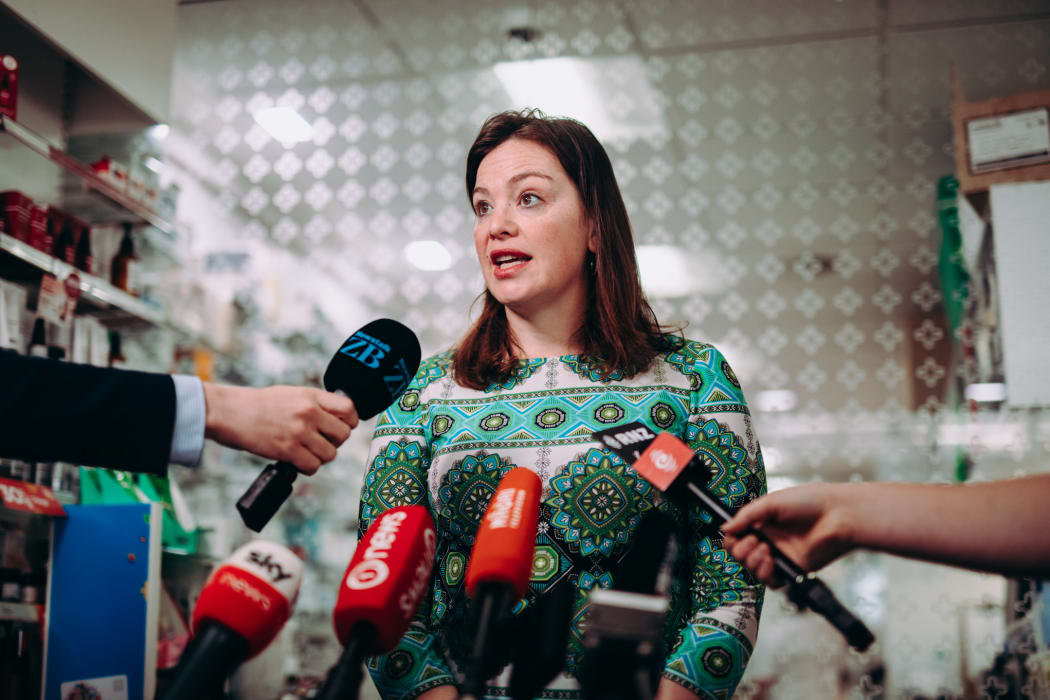Associate Minister of Health Julie Anne Genter announces trained pharmacist vaccinators will be able to administer the measles vaccine to people aged 16 and over.