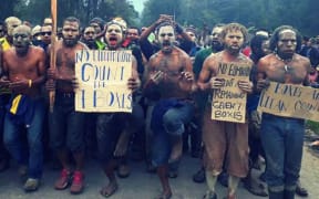 Engan tribesmen angry about election irregularities