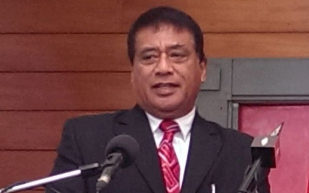 Tongan Prime Minster Lord Tu'ivakano.