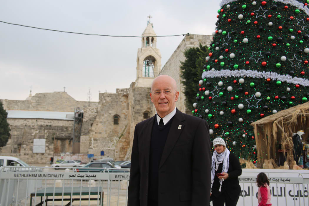 Brother Peter Bray, Manger Square, Bethlehem