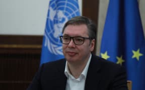 Serbian President Aleksandar Vucic says Ukraine and an EU have been sabotaging Air Serbia flights to Russia.