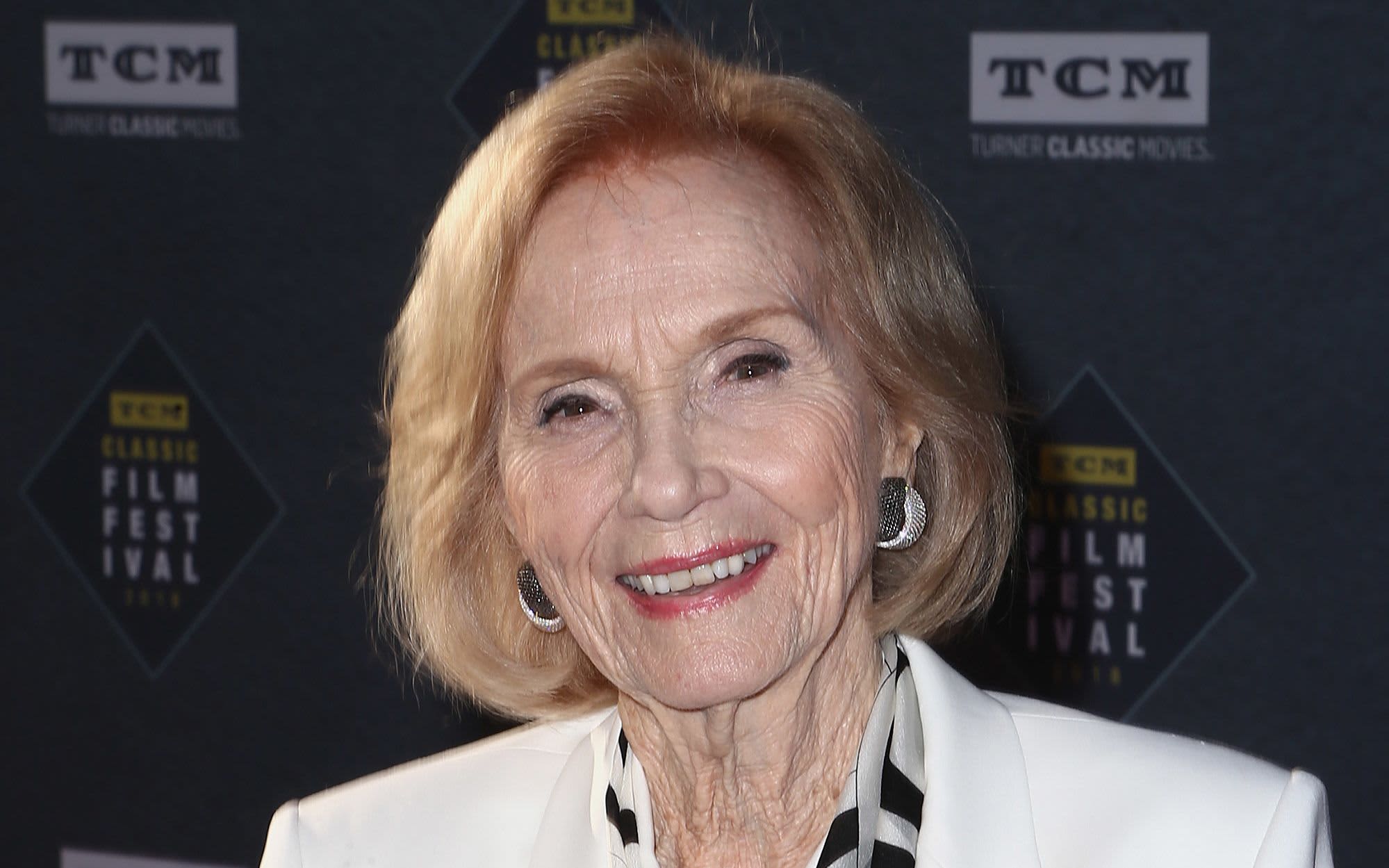 Eva Marie Saint attends the 2018 TCM Classic Film Festival - Opening Night Gala - 50th Anniversary World Premiere Restoration Of "The Producers" at TCL Chinese Theatre IMAX on April 26, 2018 in Hollywood, California.
