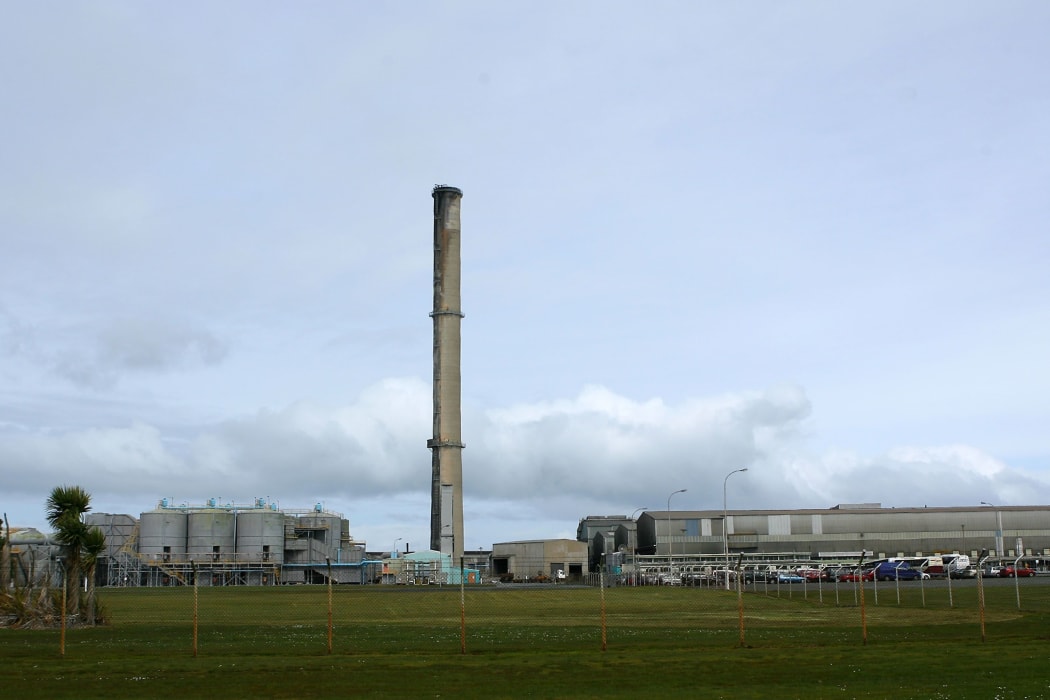 A general view of the Tiwai Point aluminium smelter.