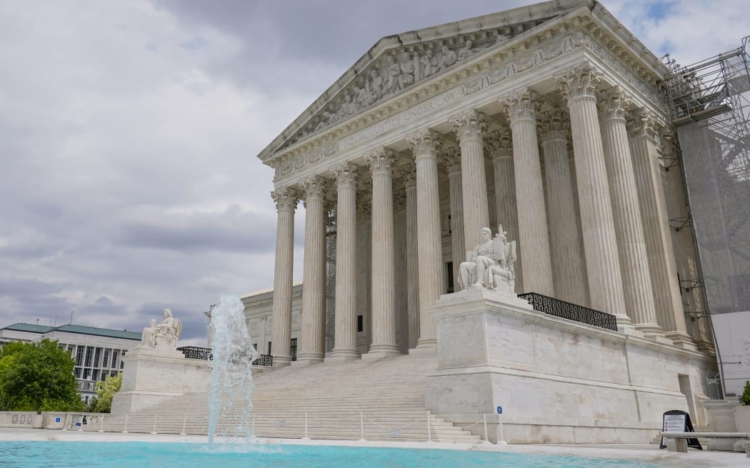 The US Supreme Court in Washington DC, pictured on 25 April, 2024.