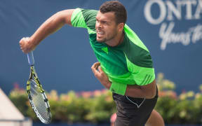 French tennis player Jo Wilfried Tsonga