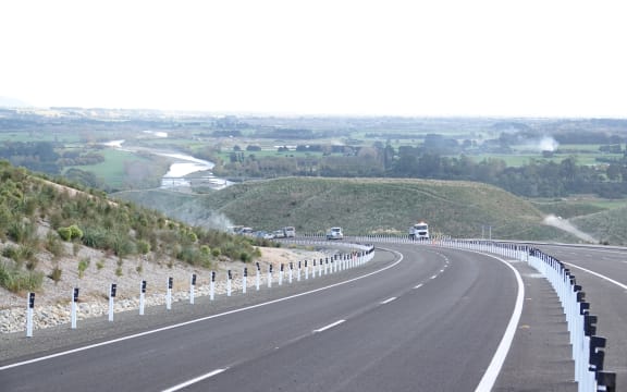 Looking from the summit towards Manawatū.