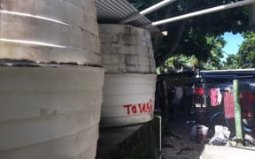 Water tanks on Funafuti are being treated with larvicide to control an outbreak of dengue.